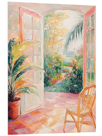 Foam board print Creamy Morning