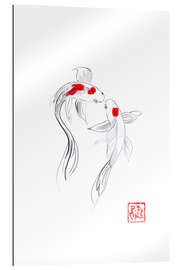 Gallery Print Verliebte Koi-Fische