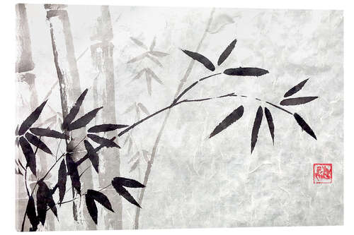 Acrylic print Bamboo