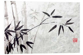 Hartschaumbild Bambus