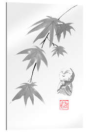 Cuadro de plexi-alu Maple and jizo - Péchane