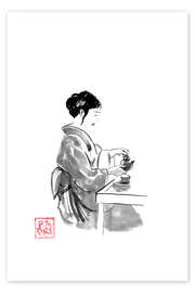 Tavla Serving tea - Péchane