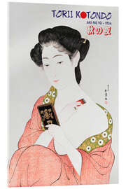 Acrylglasbild Torii Kotondo Geisha - Aki No Yo, 1934 - HDMI2K
