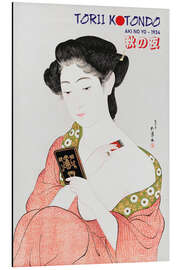 Aluminium print Torii Kotondo Geisha - Aki No Yo, 1934 - HDMI2K