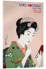 Acrylglasbild Torii Kotondo Geisha - Kusoyo, 1930 - HDMI2K
