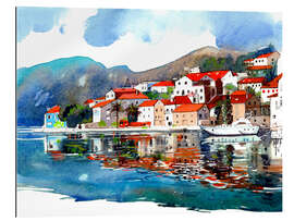 Cuadro de plexi-alu Perast, Montenegro - Anastasia Mamoshina