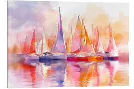 Gallery Print Farbige Segelboote
