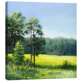 Lienzo Summer landscape - Ludmila Gittel