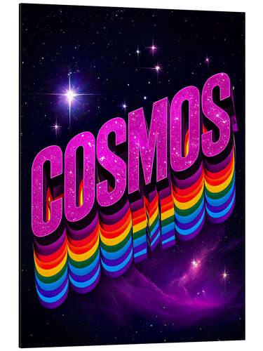 Aluminium print Cosmos