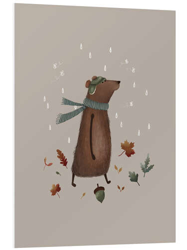 Quadro em PVC Bernard Bär enjoys autumn