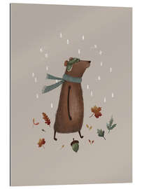 Gallery Print Bernard Bär genießt den Herbst