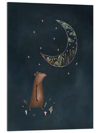 Gallery Print Bernard Bär im Mondlicht