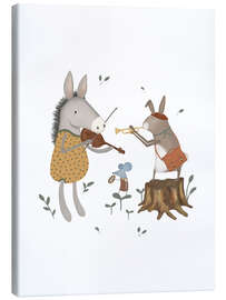 Quadro em tela Animal Musicians - Urchin Bay