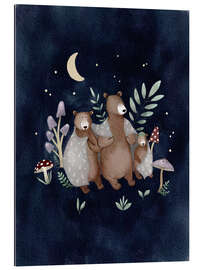 Gallery Print Gute Nacht Familie Bär