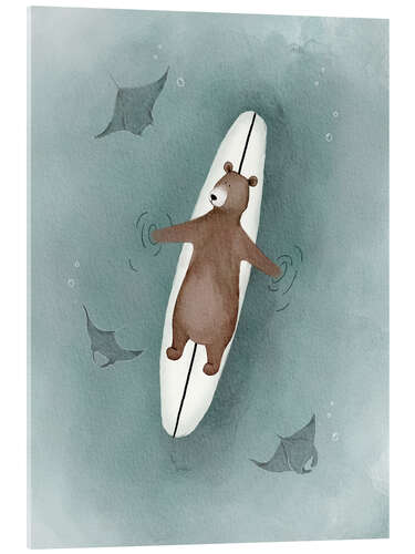Acrylic print Barnaby Floating