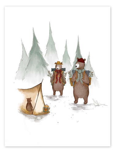 Poster Bear Adventure