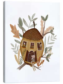 Quadro em tela Acorn house with mouse - Urchin Bay
