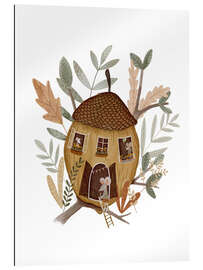 Cuadro de plexi-alu Acorn house with mouse - Urchin Bay
