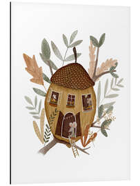 Magnettafel Eichelhaus mit Maus