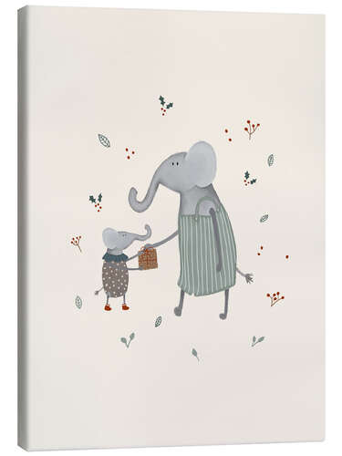 Quadro em tela Esme's Christmas