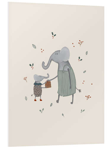 Quadro em PVC Esme's Christmas