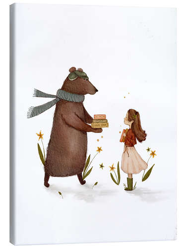 Quadro em tela Bernard & Lilou