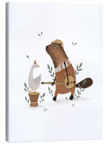 Quadro em tela Basil Banjo