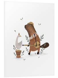 Quadro em PVC Basil Banjo - Urchin Bay