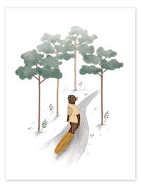 Tableau Skater Bear - Urchin Bay