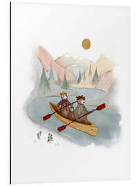 Cuadro de aluminio Family Bear Kayaking - Urchin Bay