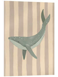 Cuadro de metacrilato Vintage Whale - Urchin Bay