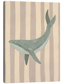 Quadro em tela Vintage Whale - Urchin Bay