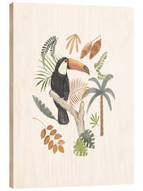 Obraz na drewnie Toucan Jungle - Urchin Bay