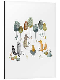 Aluminium print Campfire Stories - Urchin Bay