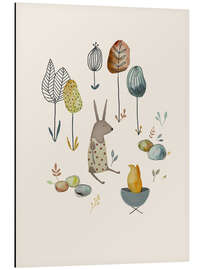 Aluminium print Belle Keeping Toastie - Urchin Bay