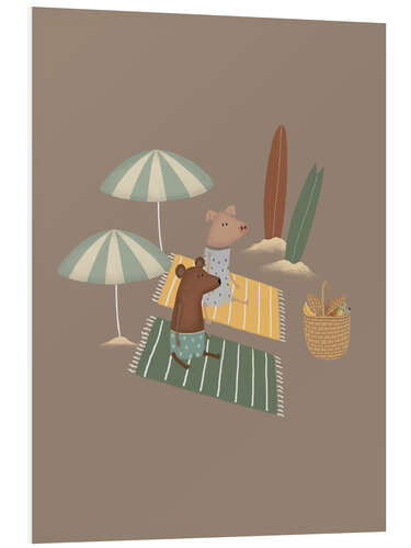 Quadro em PVC Beach Days