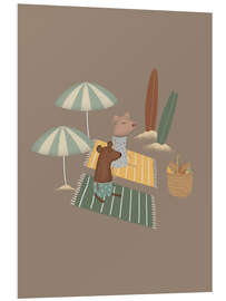 Quadro em PVC Beach Days - Urchin Bay