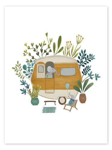 Poster Elephant Esme's Little Caravan