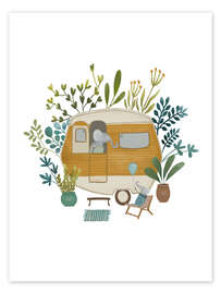 Tableau Elephant Esme's Little Caravan - Urchin Bay