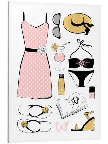Aluminium print Summer vibes