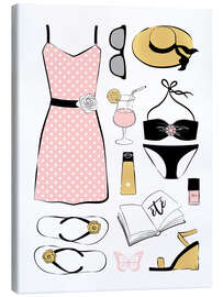Tableau sur toile Summer vibes