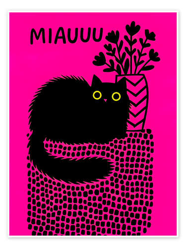 Plakat Miauuu