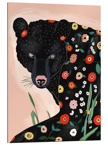 Gallery Print Blumenbär
