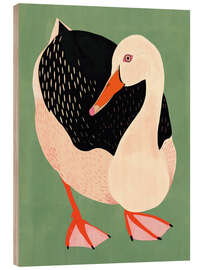 Obraz na drewnie Duck - Artsy Sesta