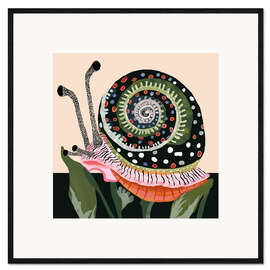Impresión de arte enmarcada Garden Explorer - Artsy Sesta