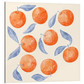 Magnettafel Orange Zitrusfrucht