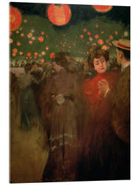 Acrylic print The Open-Air Party, 1902 - Ramon Casas i Carbó