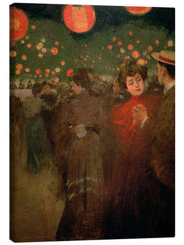 Canvas print The Open-Air Party, 1902