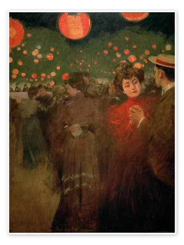 Poster The Open-Air Party, 1902