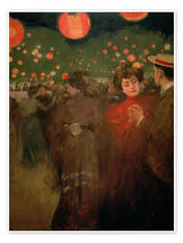 Poster The Open-Air Party, 1902 - Ramon Casas i Carbó